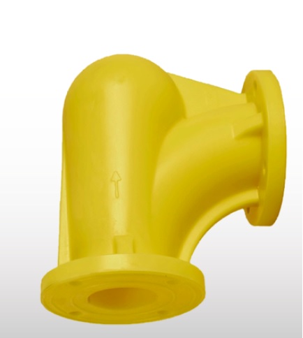 Kolena do pneudopravy 4" 90°