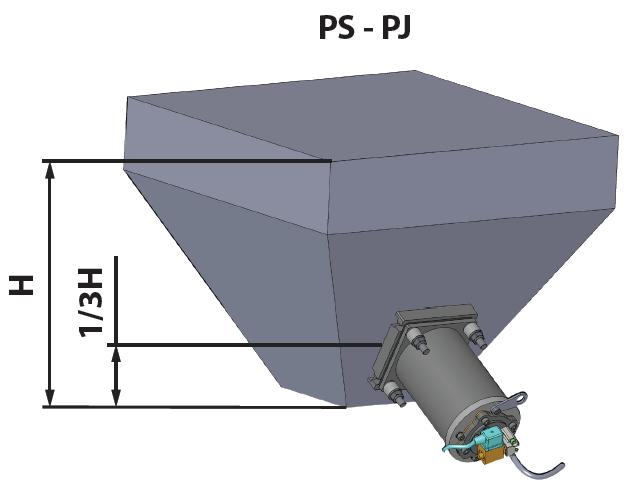 Střásací kladivo PS080EB4W