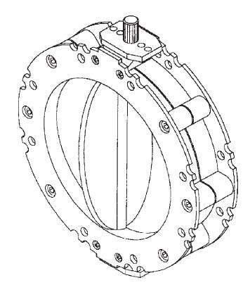 Motýlová klapka V1FS250TN