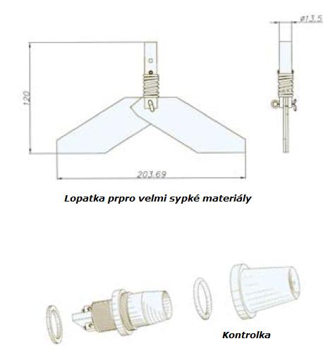 Rotační snímač hladiny ILTR0F