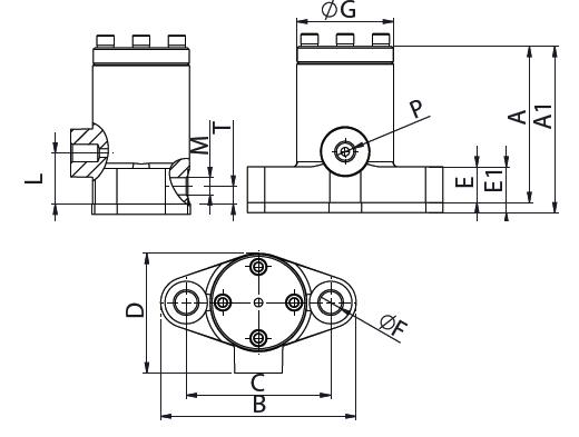 rozměry úderového vibrátoru