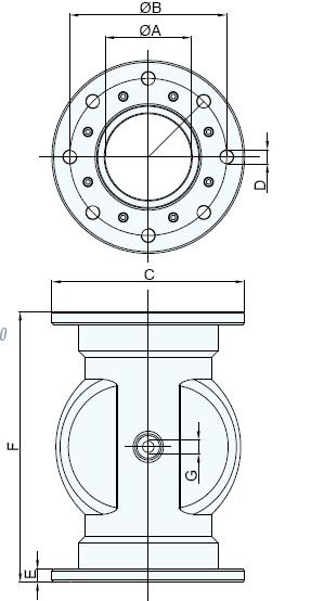 rozměry škrtícího ventilu